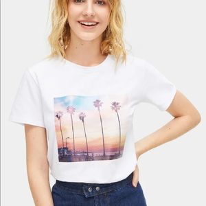 Sunset ROMWE shirt